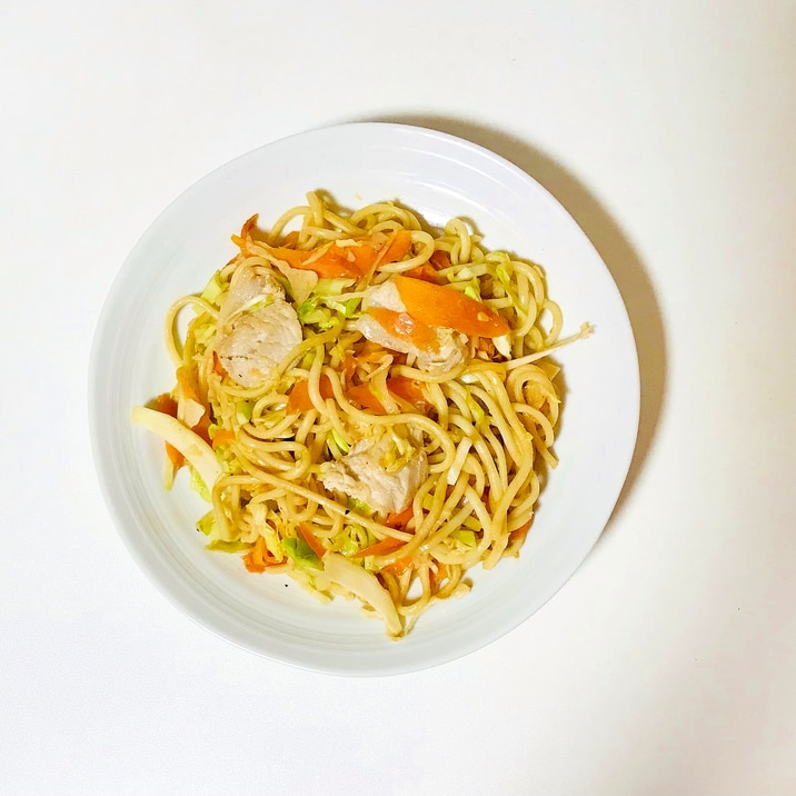 2種類ソースで簡単焼きそば